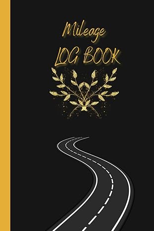 mileage log book track your mileage business and personal finances expense management and tax deductions 6 x