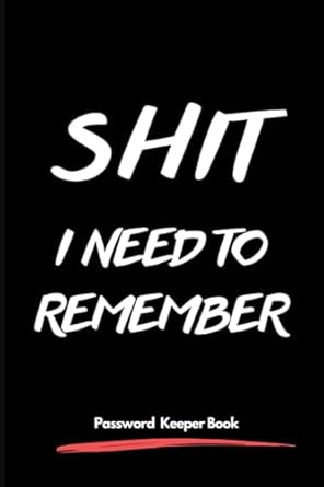 gifts for someone who has everything password keeper book internet account sign username information