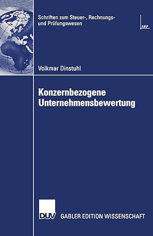 konzernbezogene unternehmensbewertung dcf orientierte konzern und segmentbewertung unter ber cksichtigung der