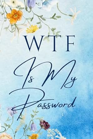 stocking stuffers for women wtf password book for internet account login details present for wife grandma mom
