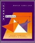 linear algebra maple labs 1st edition terry lawson 0471135941, 978-0471135944