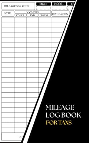 mileage log books for taxes tracker for business auto driving record books for taxes vehicle expense 1st