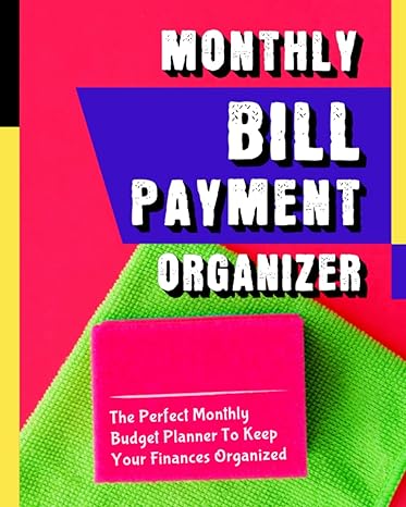 monthly bill payment organizer income and expense tracker with calendar 1st edition joseph akraman