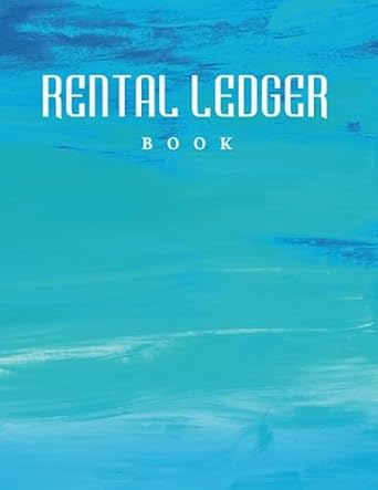 rental ledger book perfect rental property ledger book for records 121 log pages with size rental property