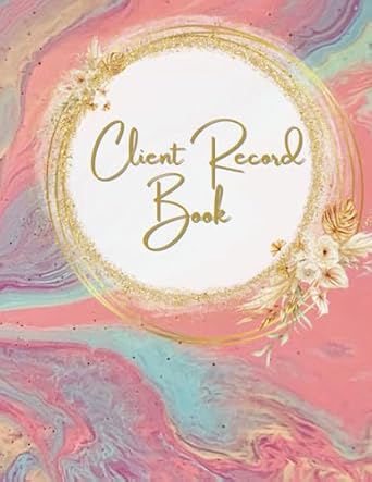 client record book organiser for appointment tracking preferences client interactions for salons hairstylists