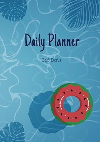 daily planner blank and undated 365 pages 7x10 inches summer themed 1st edition phoebe martin b0cdfbl1fv