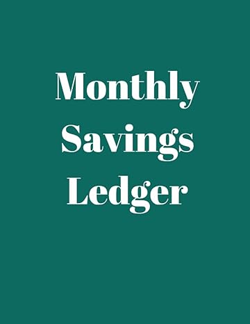 monthly savings ledger savings tracker logbook for deposits and withdrawals 1st edition ms smart penny