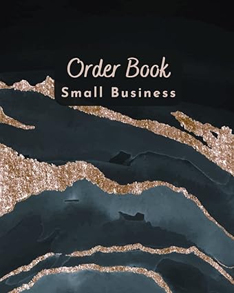 order book for small business order form log book order log book for small business or personal sales order