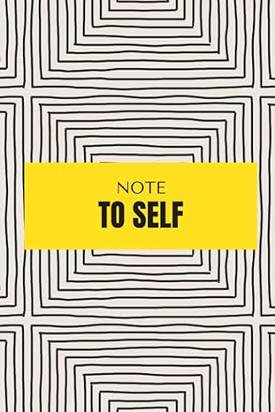note to self #2 a bold daily and weekly tracker and journal 1st edition mary lee maynard b0cfzq9qcf