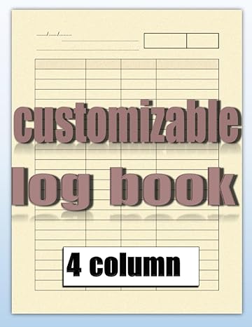 customizable log book 4 column from financial management to project planning academic excellence to health