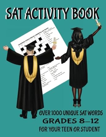 sat activity book crossword word search word scramble and missing vowel puzzles to build an sat vocabulary