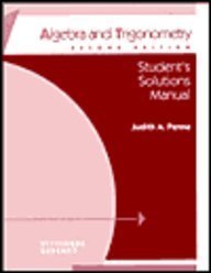student solutions manual for algebra and trigonometry right triangle 2nd edition marvin l bittinger