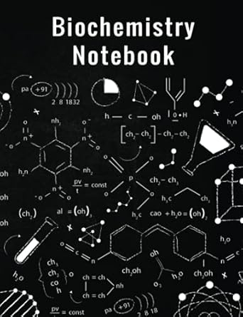 biochemistry notebook cute hexagonal graph paper notebook for biochemistry and organic chemistry students and
