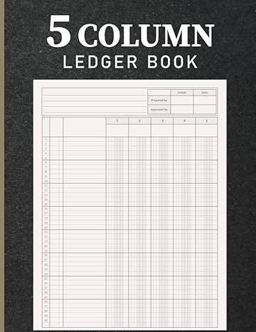 5 column ledger book 1st edition mary shilpi b0ch2b7b4g