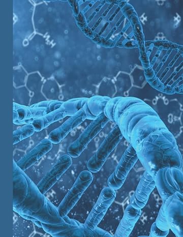 biology composition notebook 8 5 x 11 college ruled paper lined journal 3d dna structure cover a useful gift