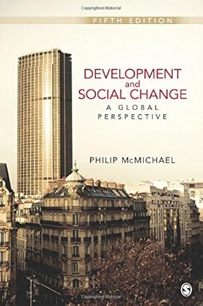 development and social change a global perspective 5th edition philip mcmichael 1412992079, 978-1412992077