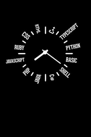 typescript python basic shell c++ java php javascript ruby css html journal for coding lovers and software