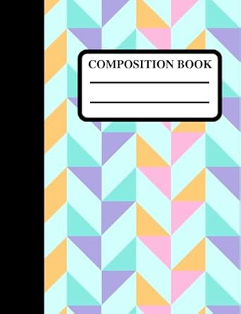 light blue composition notebook 120 pages blank lined for school work notes college and more 1st edition