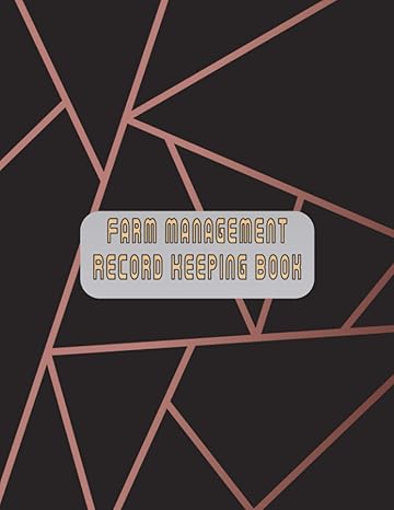 farm management record keeping book livestock inventory pages logbook income and expense ledger to run a farm