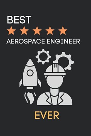 best aerospace engineer ever blank lined notebook perfect for birthday anniversary christmas or occasion gift