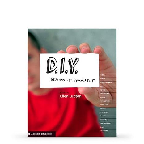 d i y design it yourself 1st edition ellen lupton 1568985525, 978-1568985527