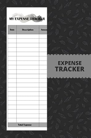 expense tracker simple ledger cash income expense book record income and expenses for bookkeeping 1st edition
