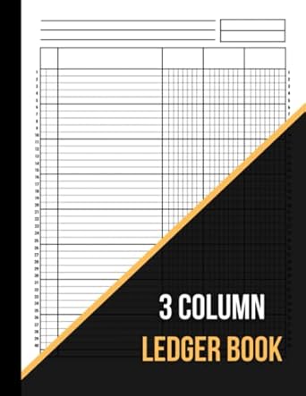 3 column ledger book 120 pages ledger book for small business and personal use 1st edition kimzak b0bgzj1pss