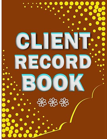 client record book appointment and client profile records a z alphabetical tabbed log book organizer for