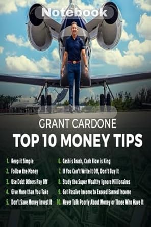 composition grant cardone money tips quote notebook line college notebook 120 pages perfect gift for yourself
