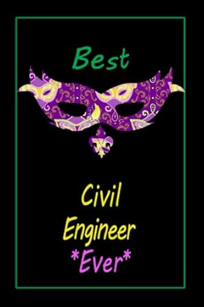 funny civil engineer notebook university graduation gift lined notebook / journal gift 120 pages 6x9 soft