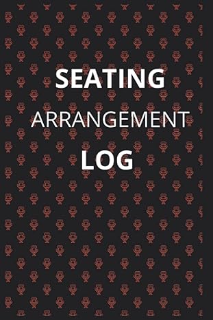 seating arrangement log 1st edition annal. lahtinen b0bpr6ym5s