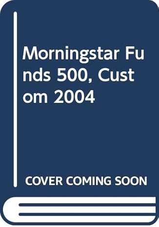morningstar funds 500 custom 2004 1st edition in morningstar 0471468533, 978-0471468530