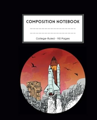 composition notebook aerospace engineering for notes work school university journaling college ruled 110