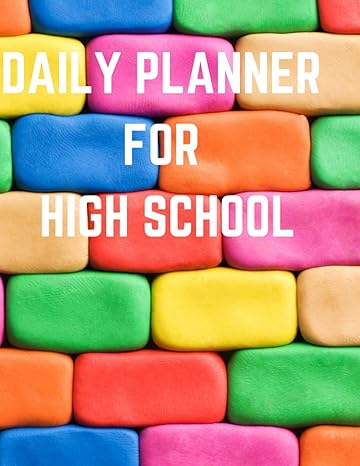 daily planner for high school undated weekly and monthly plan book for high school students 1st edition ebizi