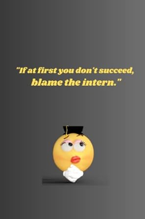 if at first you don t succeed blame the intern 1st edition rein arts b0c12bw5tw
