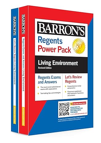 regents living environment power pack revised edition gregory scott hunter 1506264875, 978-1506264875