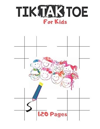 tik tak toe for kids xoxo game book tic tac toe grids 120 pages fun quiet games for kids notebook for kids