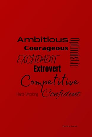 the red journal 1st edition organized text b0b5r94lml