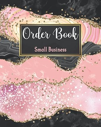 order book for small business keep track of your customer orders order forms for small business sales order