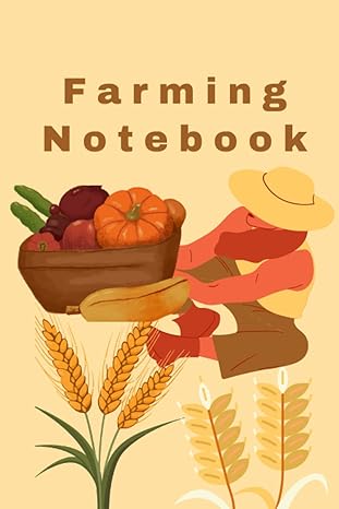 farming notebook a cool stamped themed notebook 120 pages ideal for farmers entrepreneurs sole