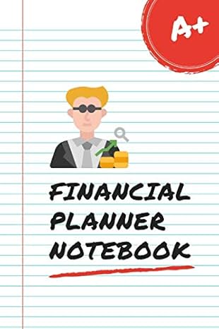 financial planner notebook novelty financial planner gifts for male friends lined paperback notebook or