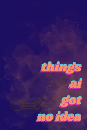 things ai got no idea lined notebook gift for people who are afraid to loose their jobs to artificial