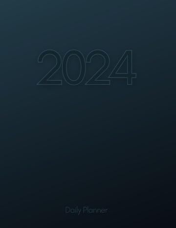 2024 daily planner one page per day calendar 12 months large organizer monthly and daily agenda for 365 days
