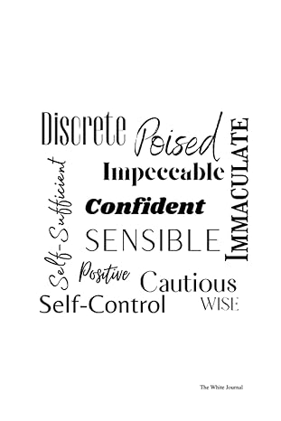 the white journal 1st edition organized text b0b3y886g8