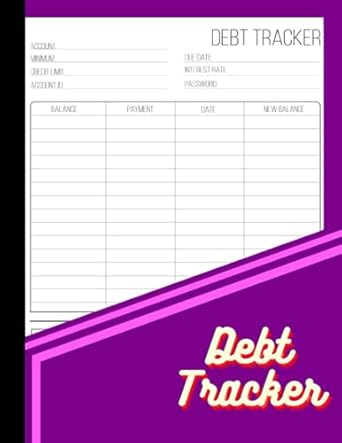 debt tracker simple ledger debt tracker book and organizer money debt tracker keeper budgeting financial