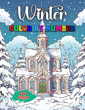 christmas color by number coloring book for adults 1st edition steven dameron 979-8867252670