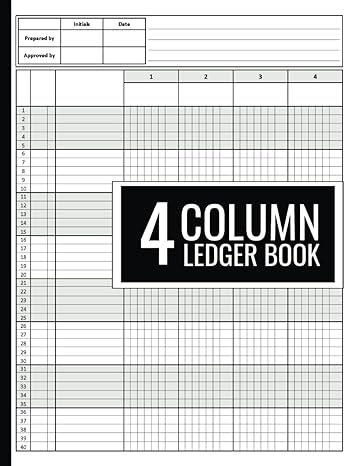4 column ledger book log book for small business and personal finance 1st edition castles sons b0cmnrkdqn