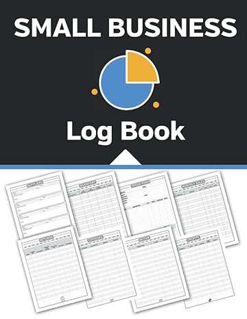small business log book simplify and manage all of your business bookkeeping suppliers contact list inventory