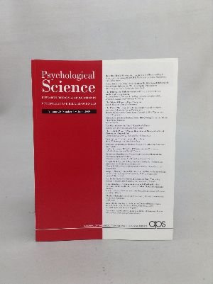 psychological science research theory and application in psychology and related sciences volume 20 number 6