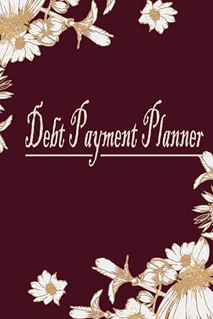 debt payment planner debt payment log book and payment tracker for debt management 1st edition qm designer